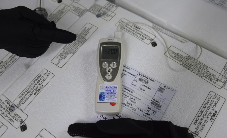 Paraná recebe mais 303 mil vacinas contra a Covid-19 para primeira dose