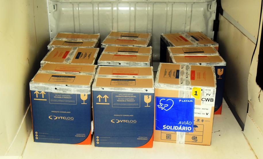 Paraná recebe mais 63 mil vacinas contra a Covid-19