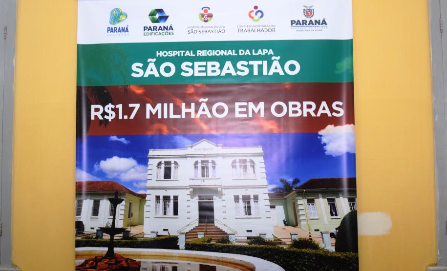 Governo do Estado autoriza R$ 1,7 milhão em reformas para o Hospital Regional da Lapa