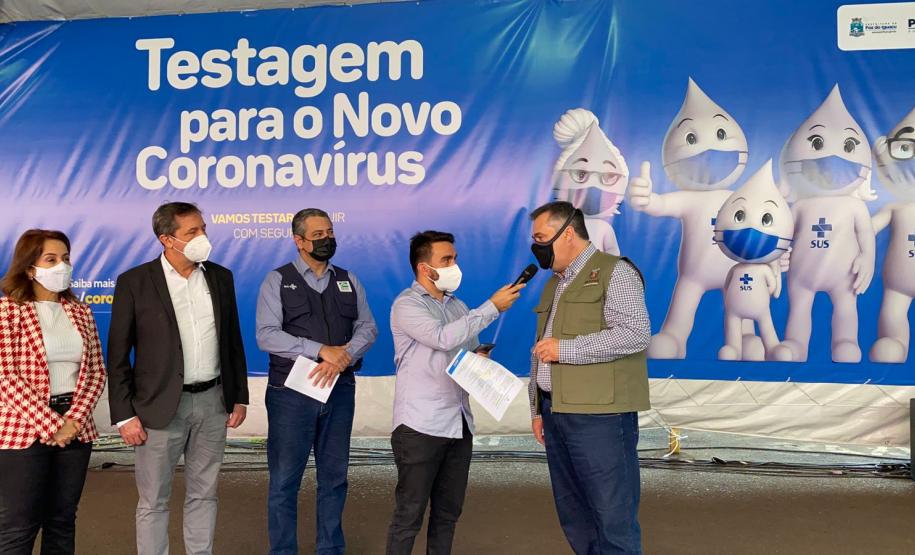 Paraná participa de programa nacional de testagem para detecção e bloqueio de casos da Covid-19
