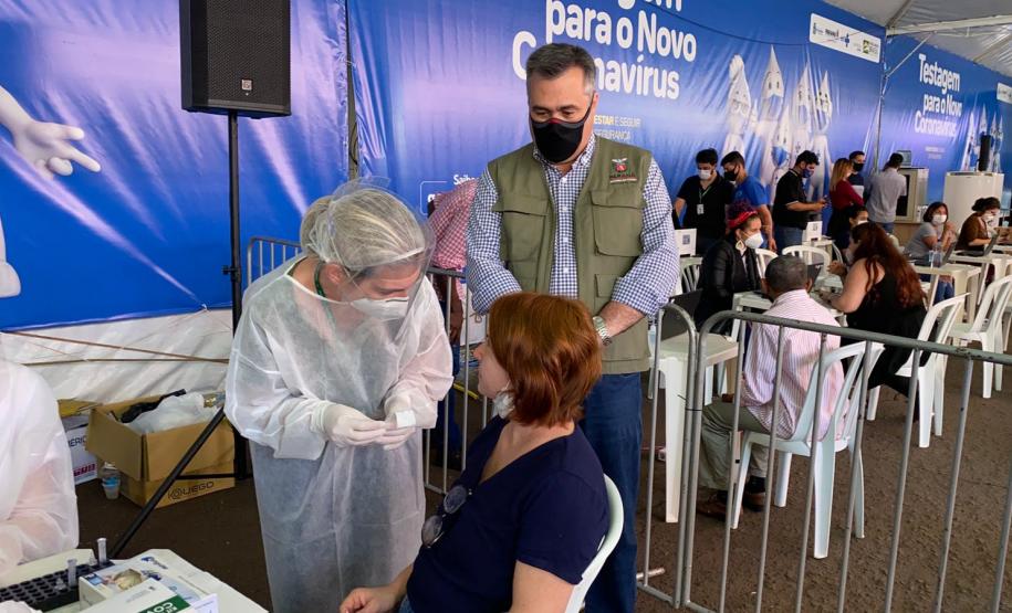 Paraná participa de programa nacional de testagem para detecção e bloqueio de casos da Covid-19