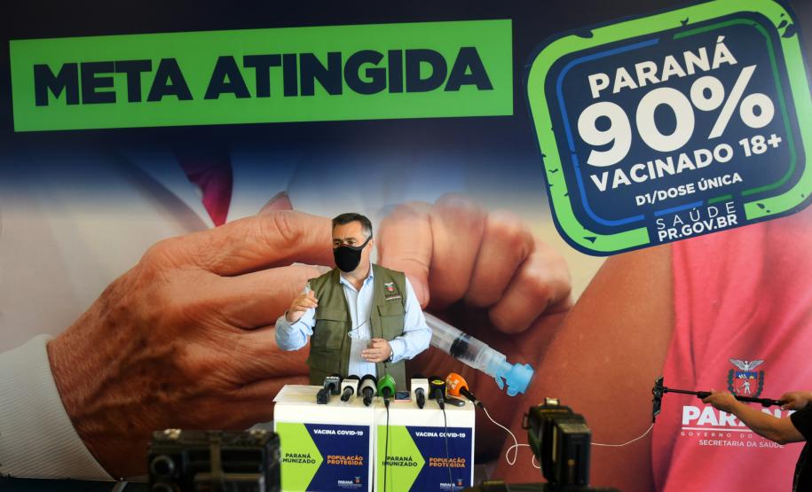 Estado recebe mais vacinas e anuncia início da aplicação da dose de reforço