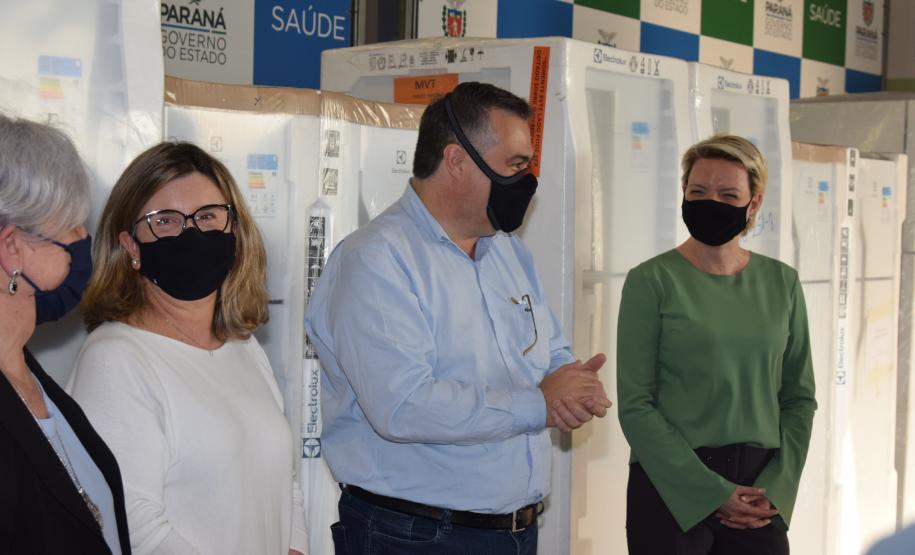 Paraná recebe 20 geladeiras e quatro câmaras frias do movimento Unidos pela Vacina