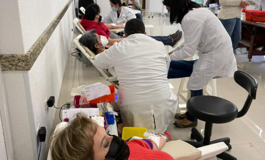 Secretaria de Estado da Saúde mobiliza servidores para doação de sangue