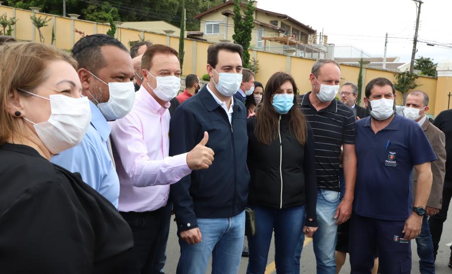 Governador entrega 36 carros da Saúde para Colombo, Bocaiúva do Sul e Campina Grande do Sul