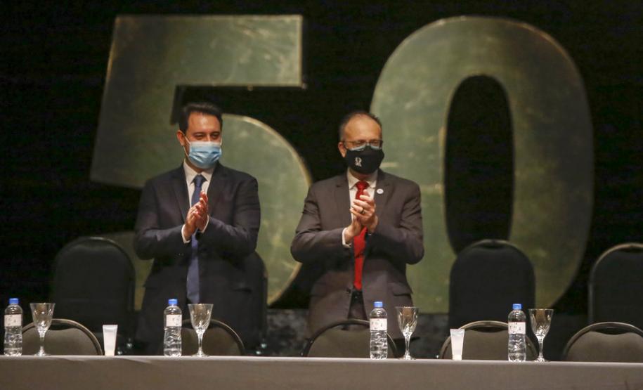 No Jubileu de Ouro da UEL e do HU, governador destaca relevância das instituições para o Paraná