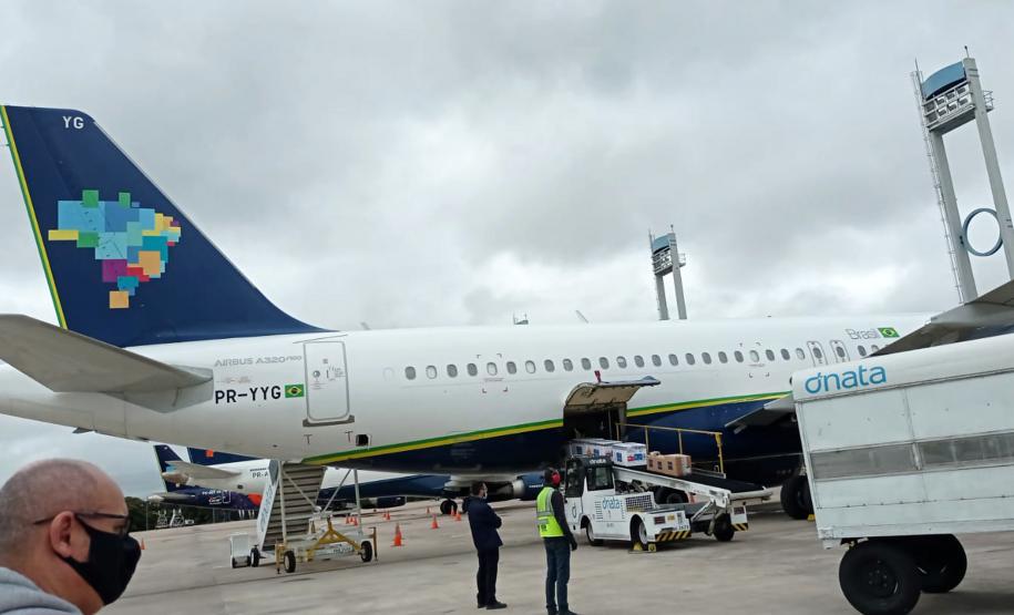 Estado recebe mais de 344 mil vacinas contra a Covid-19 nesta terça