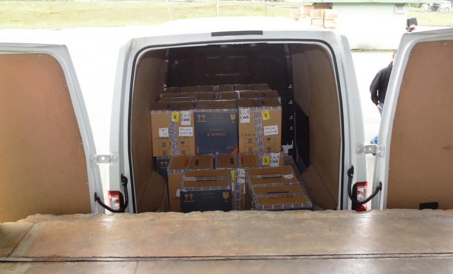 Estado recebe mais de 344 mil vacinas contra a Covid-19 nesta terça