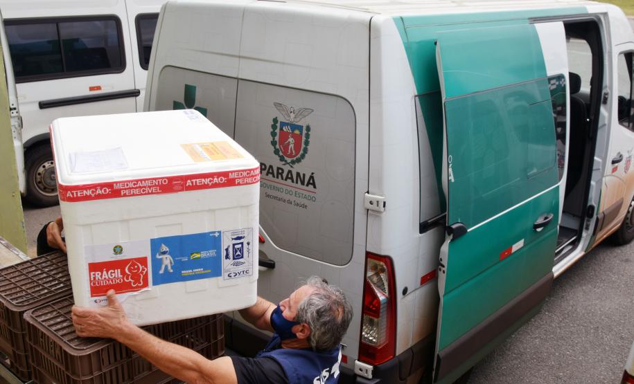 Com mais 124,2 mil vacinas, Saúde encerra a semana com um milhão de imunizantes contra a Covid-19 distribuídos aos municípios