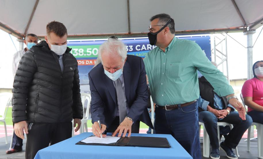 Municípios do Litoral recebem novos veículos para ampliar o atendimento à saúde