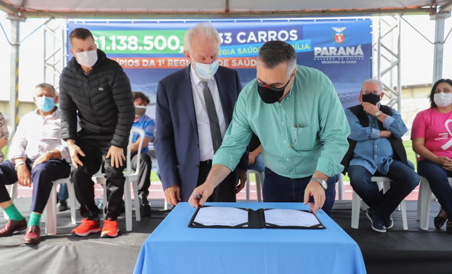 Municípios do Litoral recebem novos veículos para ampliar o atendimento à saúde