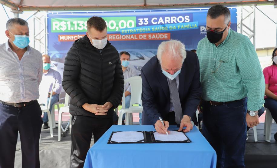 Municípios do Litoral recebem novos veículos para ampliar o atendimento à saúde