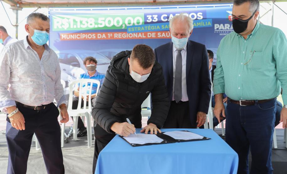 Municípios do Litoral recebem novos veículos para ampliar o atendimento à saúde