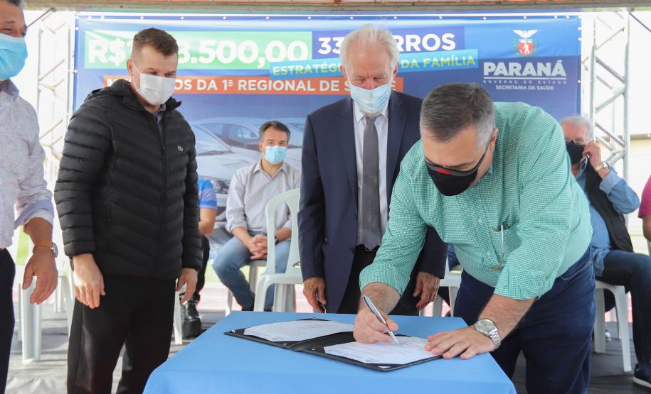 Municípios do Litoral recebem novos veículos para ampliar o atendimento à saúde