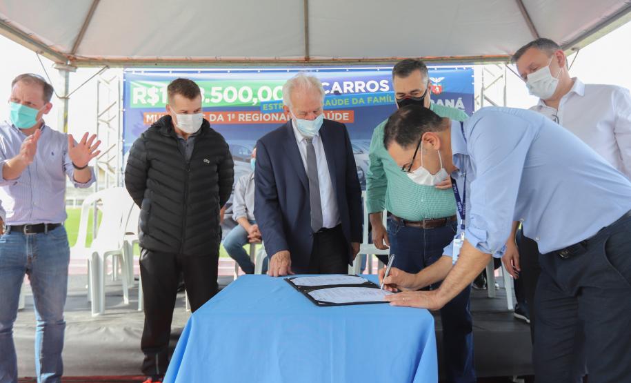 Municípios do Litoral recebem novos veículos para ampliar o atendimento à saúde