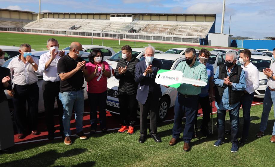 Municípios do Litoral recebem novos veículos para ampliar o atendimento à saúde