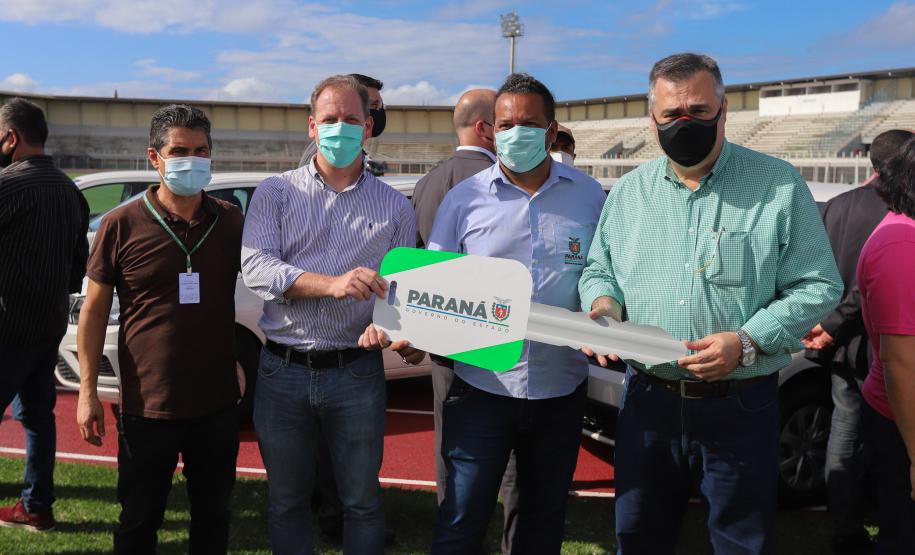 Municípios do Litoral recebem novos veículos para ampliar o atendimento à saúde