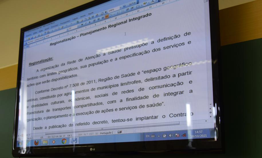 Saúde inicia segunda etapa do Planejamento Regional Integrado