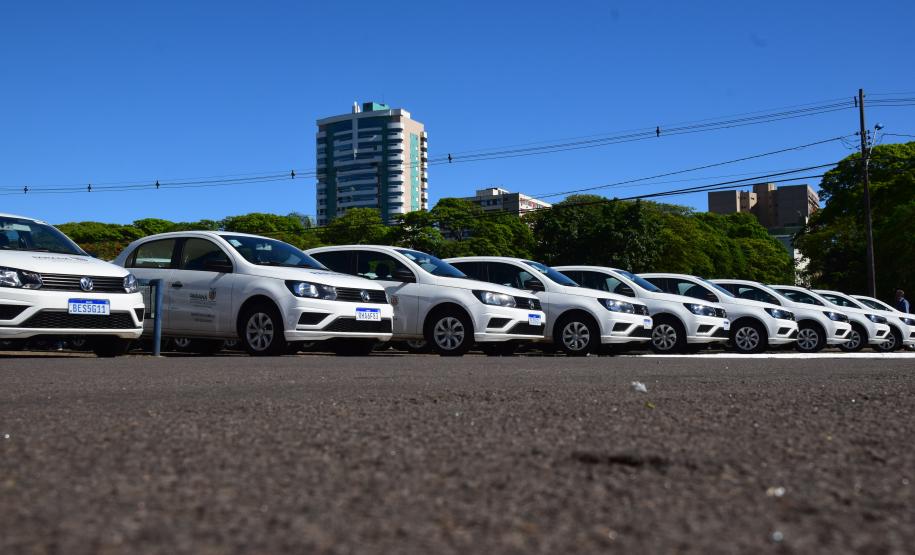 Governo do Estado formaliza a entrega de 83 automóveis para a região de Maringá
