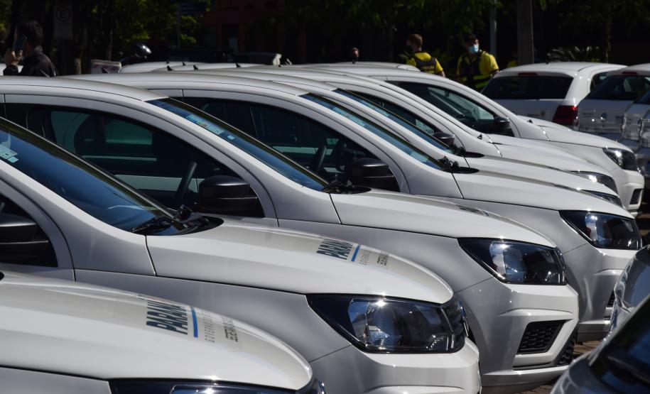 Governo do Estado formaliza a entrega de 83 automóveis para a região de Maringá