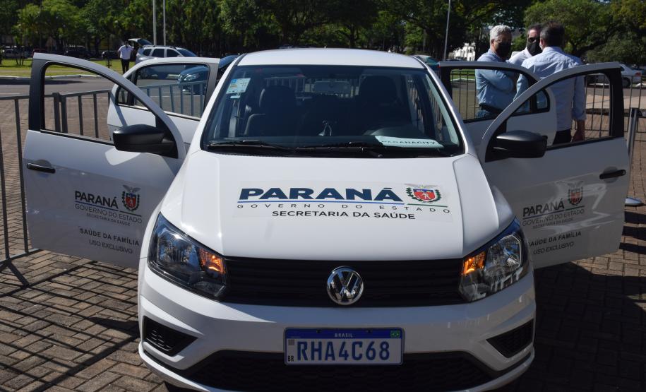 Governo do Estado formaliza a entrega de 83 automóveis para a região de Maringá
