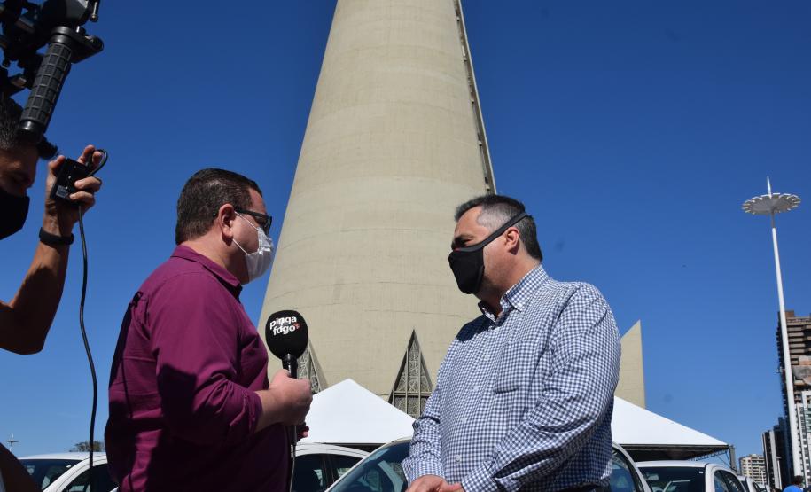 Governo do Estado formaliza a entrega de 83 automóveis para a região de Maringá