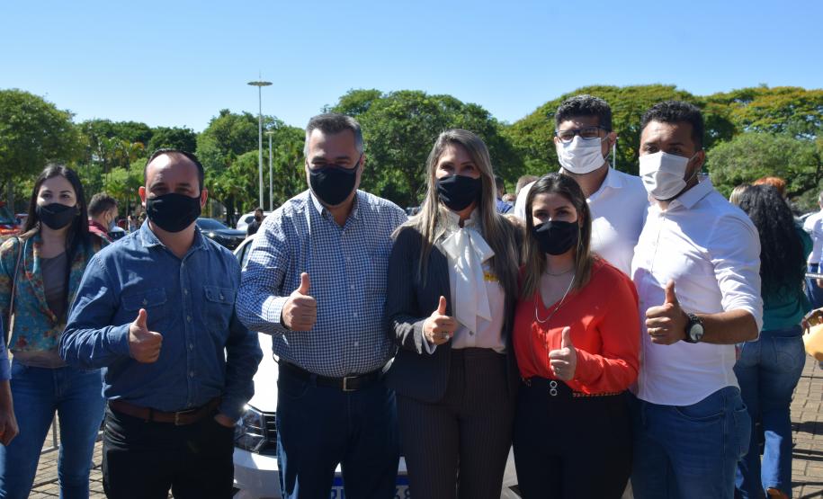 Governo do Estado formaliza a entrega de 83 automóveis para a região de Maringá