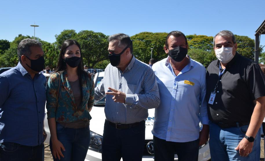 Governo do Estado formaliza a entrega de 83 automóveis para a região de Maringá