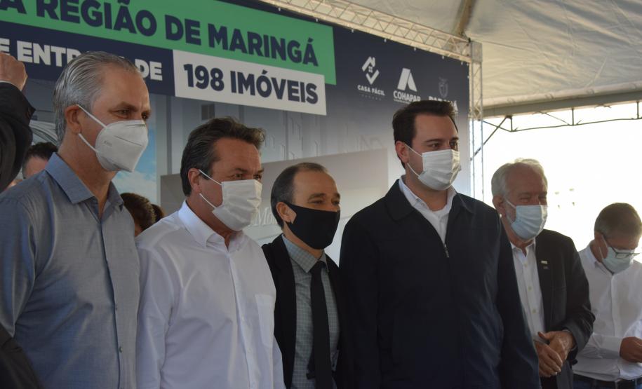 Governo do Estado formaliza a entrega de 83 automóveis para a região de Maringá