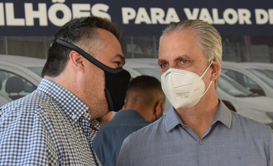 Governo do Estado formaliza a entrega de 83 automóveis para a região de Maringá