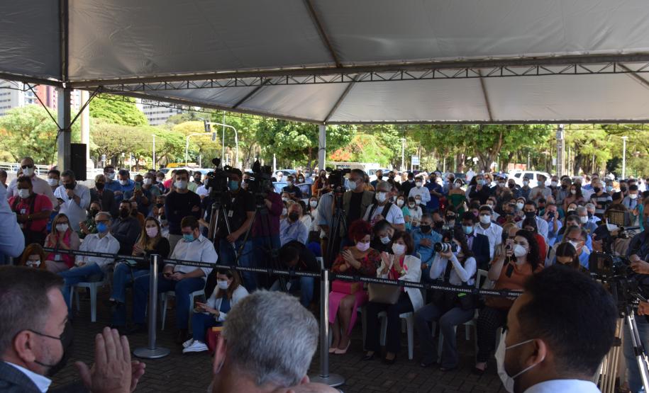 Governo do Estado formaliza a entrega de 83 automóveis para a região de Maringá