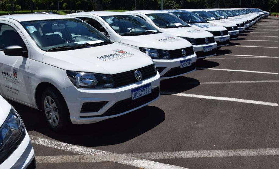 Mais 48 carros para reforço da frota da Saúde são entregues em Foz do Iguaçu