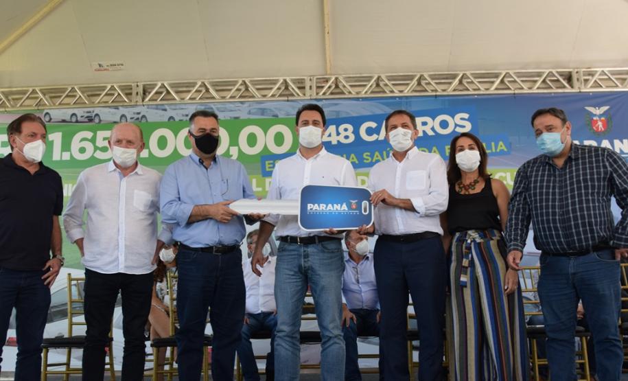 Mais 48 carros para reforço da frota da Saúde são entregues em Foz do Iguaçu