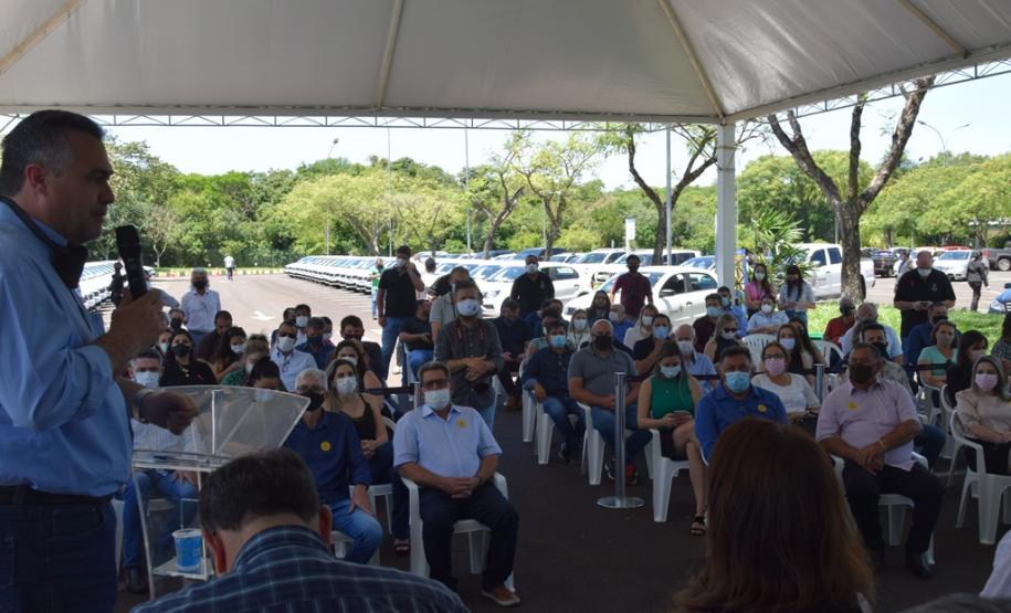 Mais 48 carros para reforço da frota da Saúde são entregues em Foz do Iguaçu