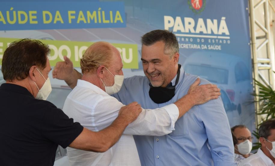 Mais 48 carros para reforço da frota da Saúde são entregues em Foz do Iguaçu