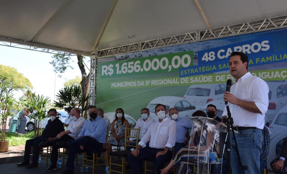 Mais 48 carros para reforço da frota da Saúde são entregues em Foz do Iguaçu