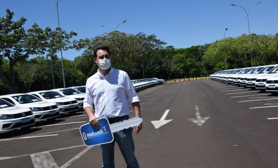 Mais 48 carros para reforço da frota da Saúde são entregues em Foz do Iguaçu