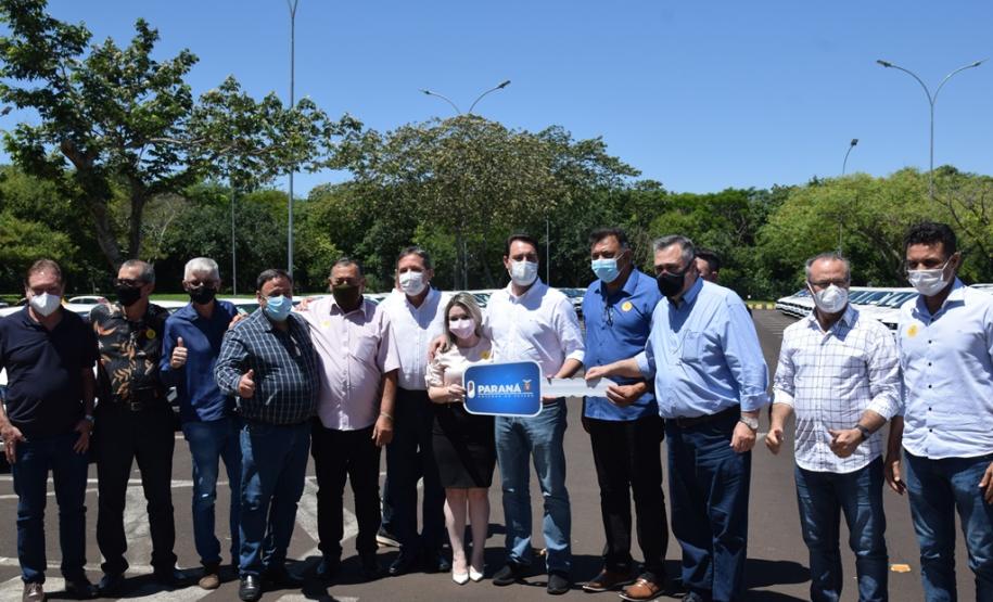 Mais 48 carros para reforço da frota da Saúde são entregues em Foz do Iguaçu