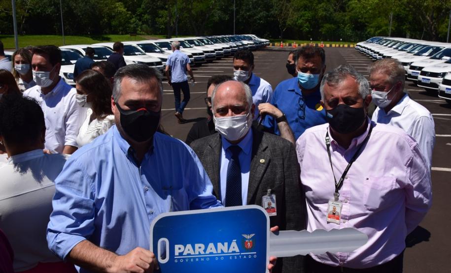 Mais 48 carros para reforço da frota da Saúde são entregues em Foz do Iguaçu