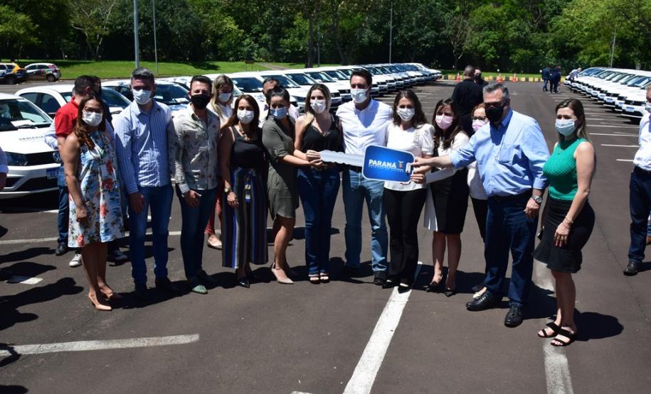 Mais 48 carros para reforço da frota da Saúde são entregues em Foz do Iguaçu