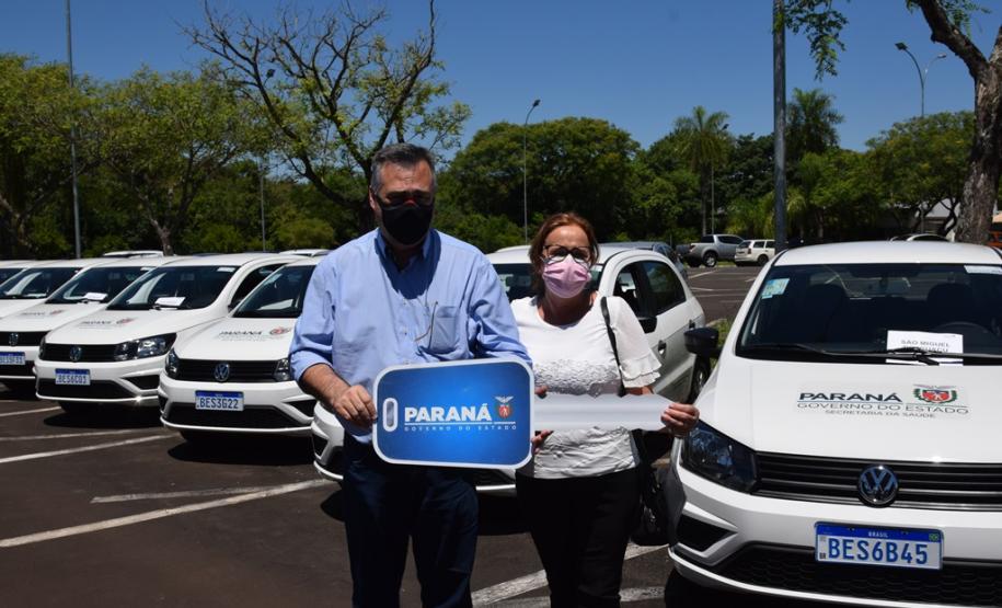 Mais 48 carros para reforço da frota da Saúde são entregues em Foz do Iguaçu