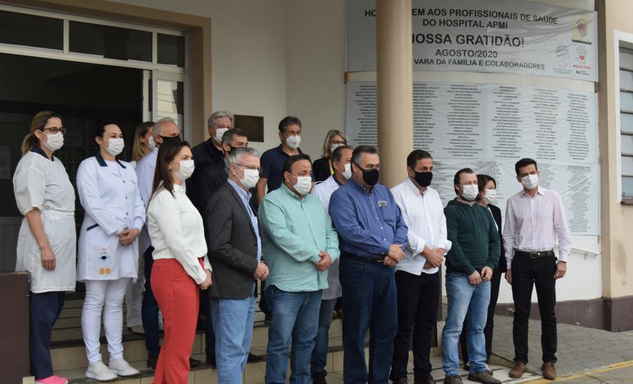 Secretário visita hospitais em União da Vitória para viabilizar novos investimentos na Saúde