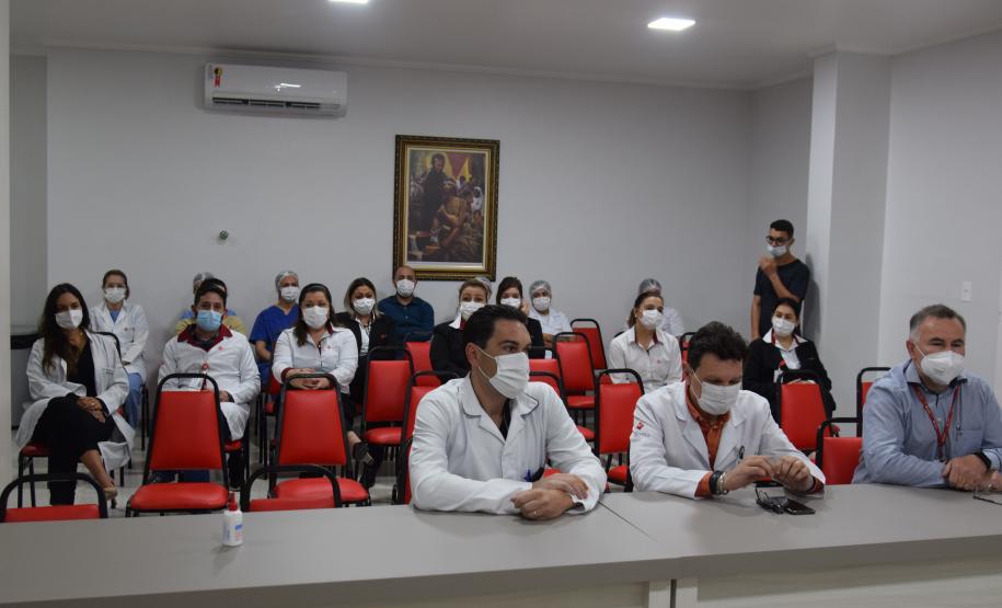 Secretário visita hospitais em União da Vitória para viabilizar novos investimentos na Saúde