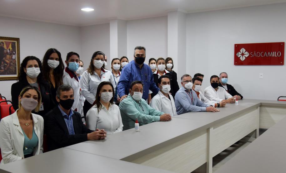 Secretário visita hospitais em União da Vitória para viabilizar novos investimentos na Saúde