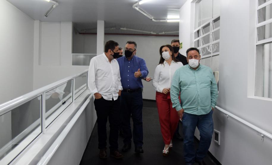Secretário visita hospitais em União da Vitória para viabilizar novos investimentos na Saúde