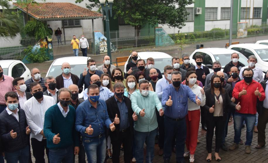 União da Vitória recebe 22 carros para atendimentos domiciliares de Saúde