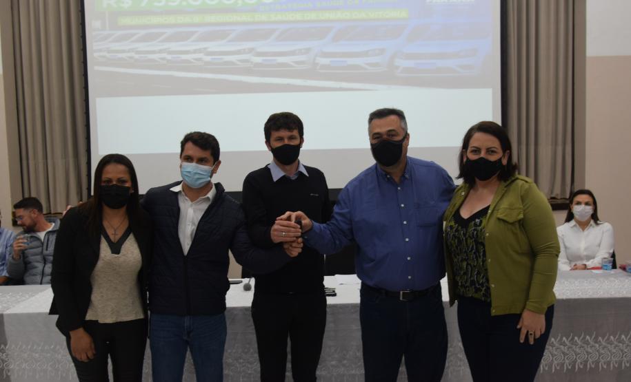 União da Vitória recebe 22 carros para atendimentos domiciliares de Saúde