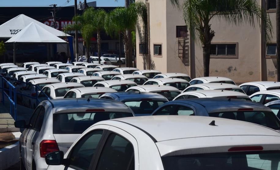 Frota da Saúde é reforçada com mais 52 automóveis para a Região de Jacarezinho