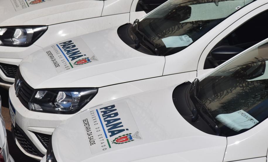 Frota da Saúde é reforçada com mais 52 automóveis para a Região de Jacarezinho