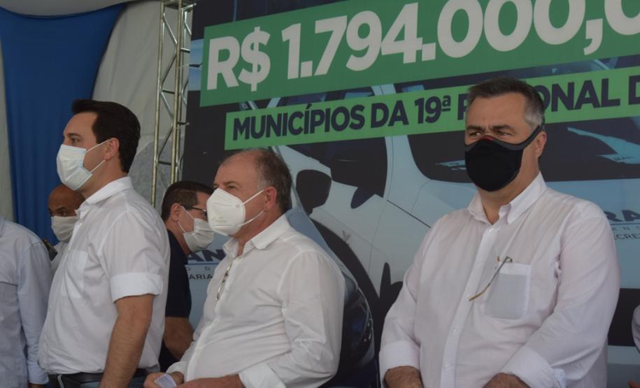 Frota da Saúde é reforçada com mais 52 automóveis para a Região de Jacarezinho